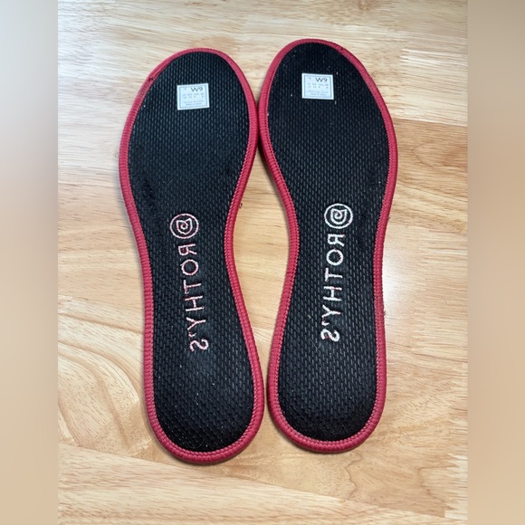 Rothy's Gray Knit Ballet Flat Washable W9 - Picture 10 of 10